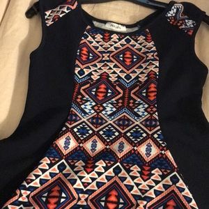 Shirt with design in middle